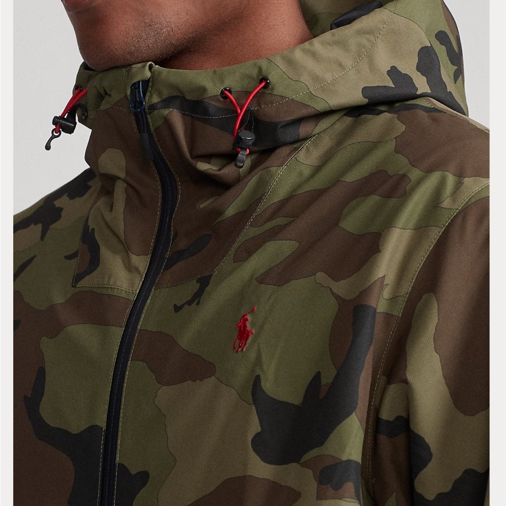 Ralph Lauren Men's Wind Breaker | Preowned |  Medium | Color: Olive